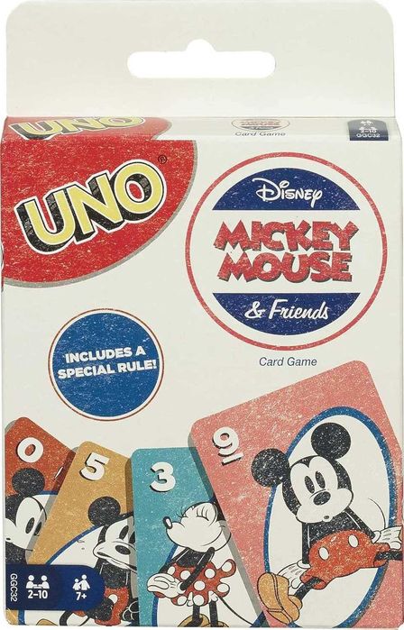 Карти за игра UNO Mattel Оригинални Уно Disney Marvel - 3 вида