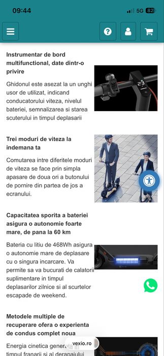 Trotineta xiaomi scooter 4 pro
