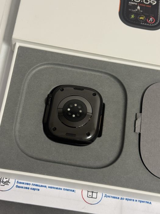 КАТО НОВ 49mm Apple Watch ULTRA 2 CEL Гаранция EMAG 2026г. Black