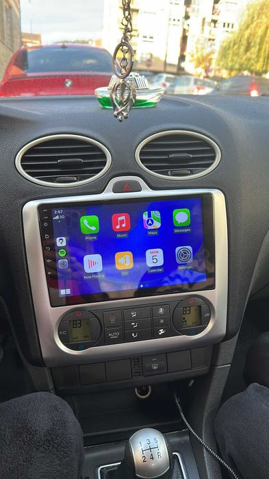 Navigatie GPS Android Ford Focus 2 MK2  - CarPlay QLed DSP