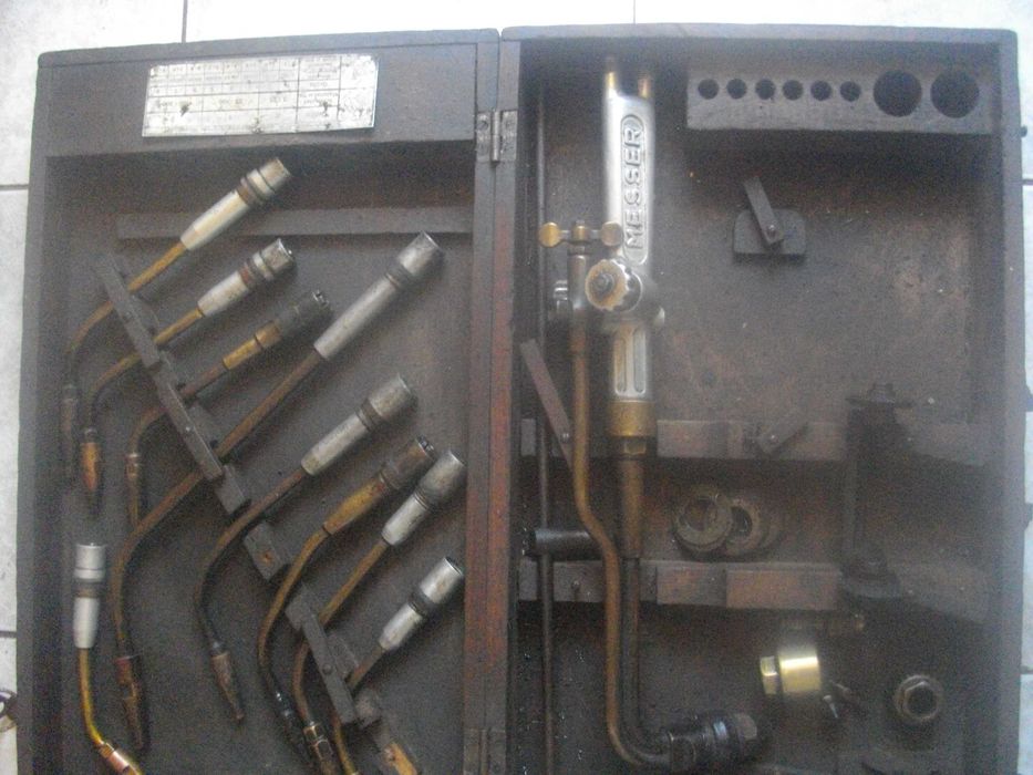 Комплект Резак Газопламъчно Рязане Заваряне Оксижен Кислород Ацетилен