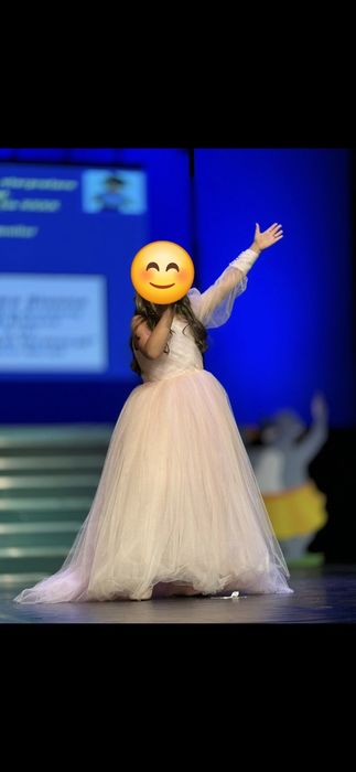 Rochie roz printesa superba 6-8 ani
