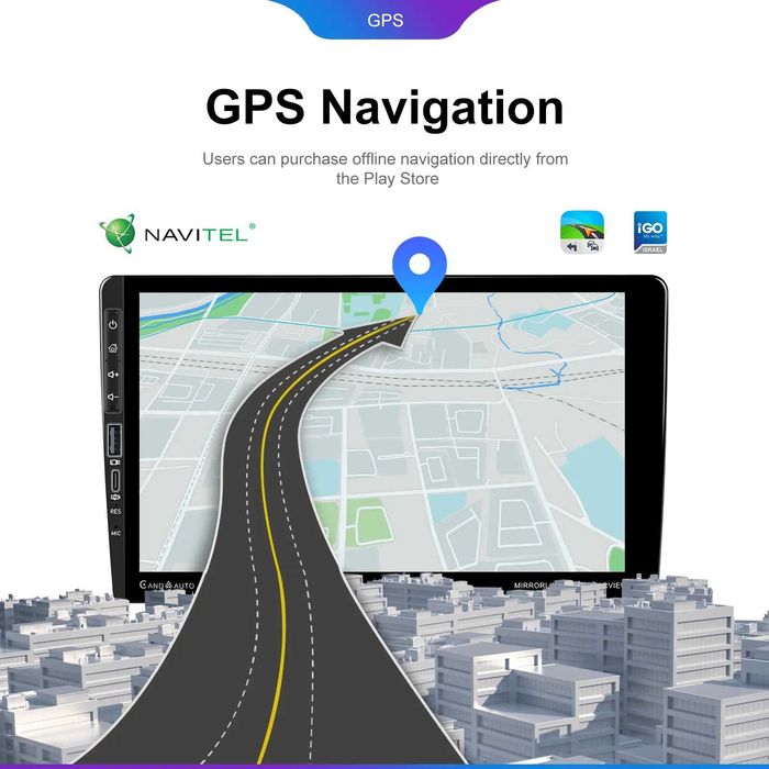 Мултимедия 4+64GB 8 ядрен навигация за кола автомобил Android Auto CP