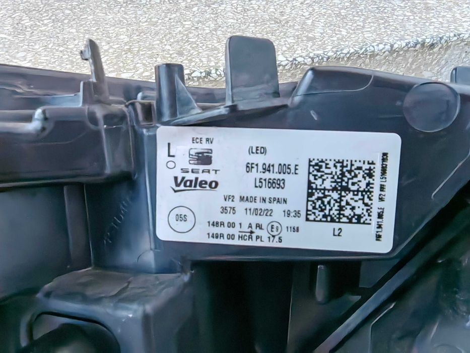 Фар Seat Ibiza LED ляв/Фар Сеат Ибиза Оригинален