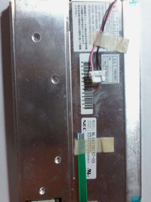 Display LCD NEC model NL4823BC37-05 7.0 inch Touchscreen