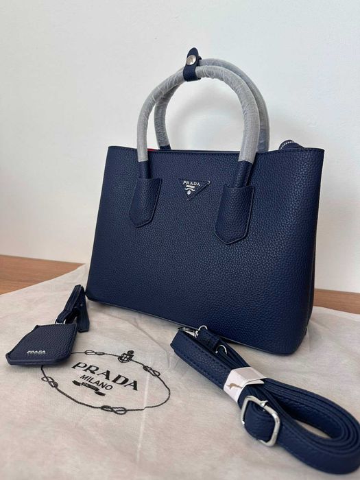 Geantă Prada Albastră | Blue | Design Elegant Premium | Nouă