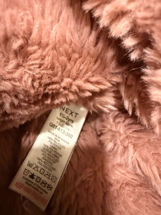 Дебело зимно яке Next, за 1-2 годишно момиче