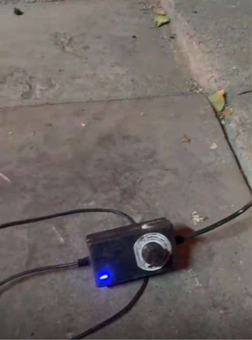 Печь отработанная горит маслом