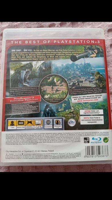 Sniper ghost Ps3