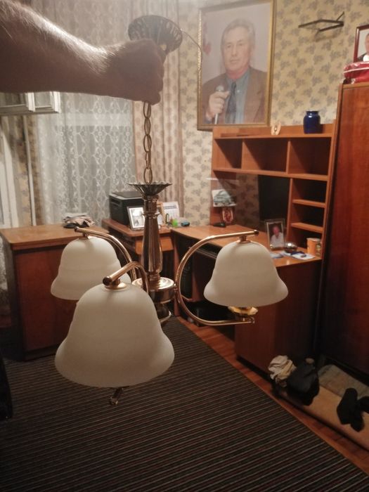 Люстра 3-х рожковая