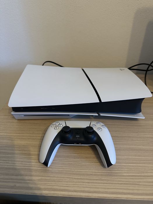 PS5 E-Chassis, Slim, DISC Edition, 1TB, Alb