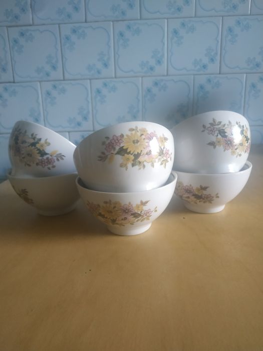 Новый форфоровый чайный набор