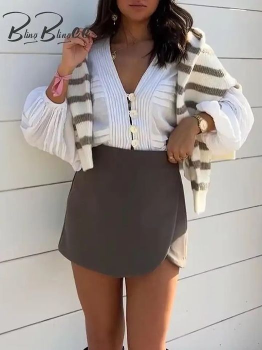 Юбка-шорты р.S