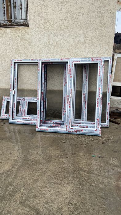 Пластик есік терезе Алюминний витраж