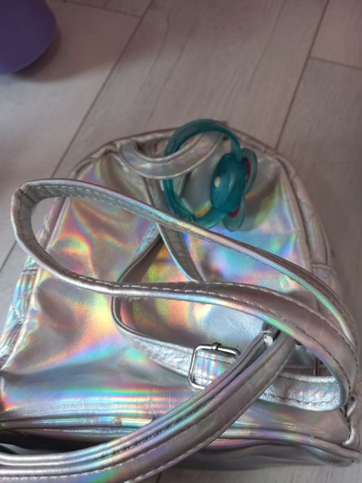 Детска сива чанта