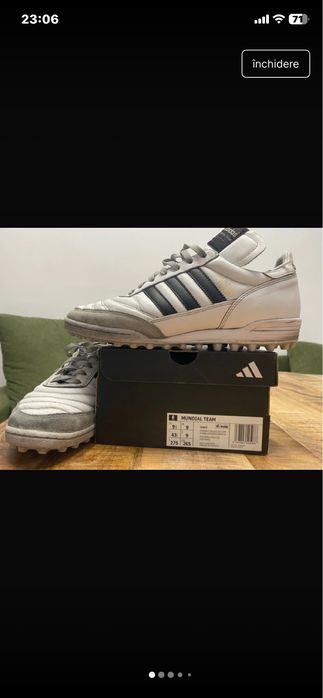Adidas Copa Mundial Alb pt sintetic