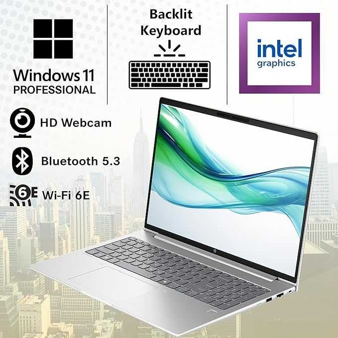 HP ProBook 460 G11 16" 2.5K Intel® Core™ Ultra 7-155H 16GB DDR5 512GB