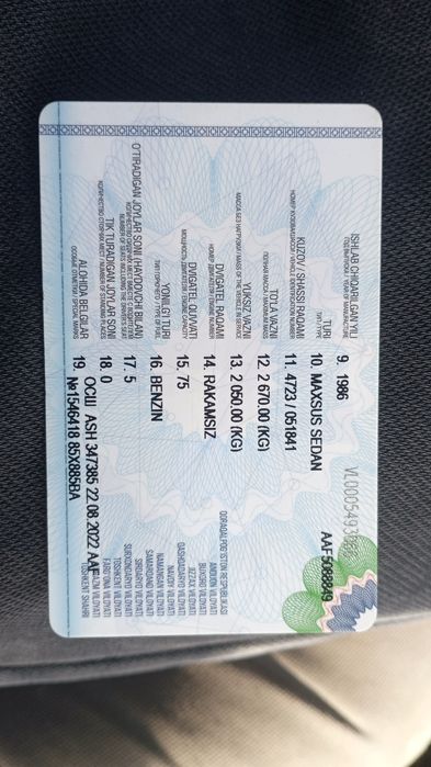 UAZ sotiladi holati yaxshi