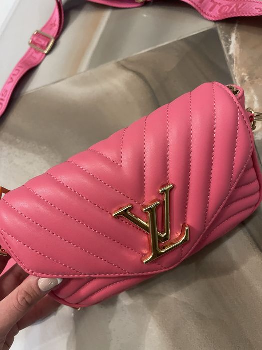 Louis Vuitton розова чанта