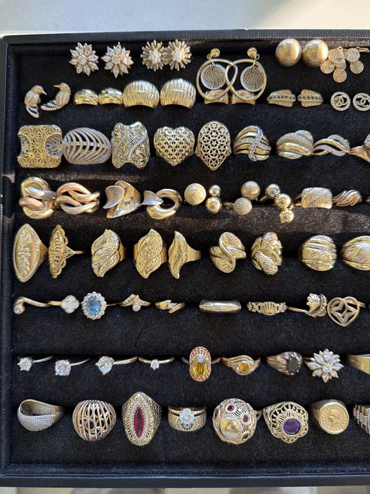 Златни Пръстени и обеци 160 лв . на грам