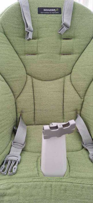 Стол за хранене Prima Pappa Follow me Зелен