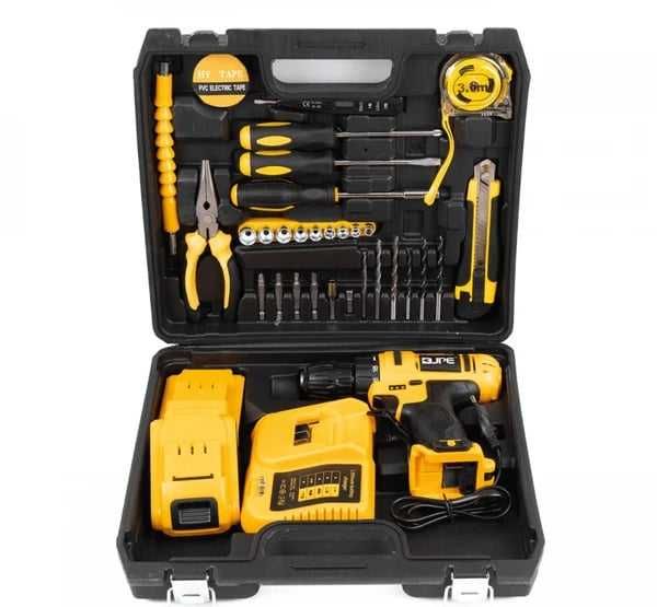 Trusa completa bormasina electrica fara fir, 30 accesorii incluse