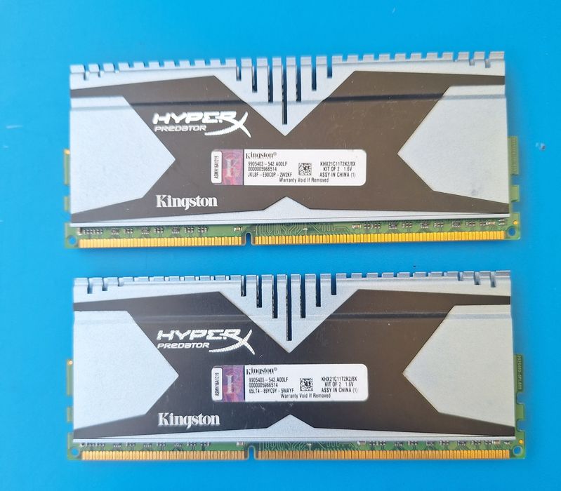 Memorie RAM DDR3 Desktop - Kingston HyperX Gaming / Kingmax / TeamGroup