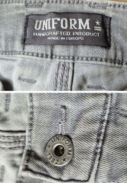 Blugi Uniforme - Model "Dean", Fabricat Italia, Confort Superior - W33