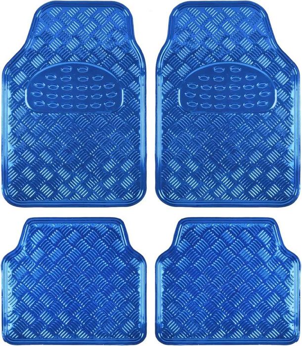 Универсални стелки с метален ефект - Сини, 4 броя.