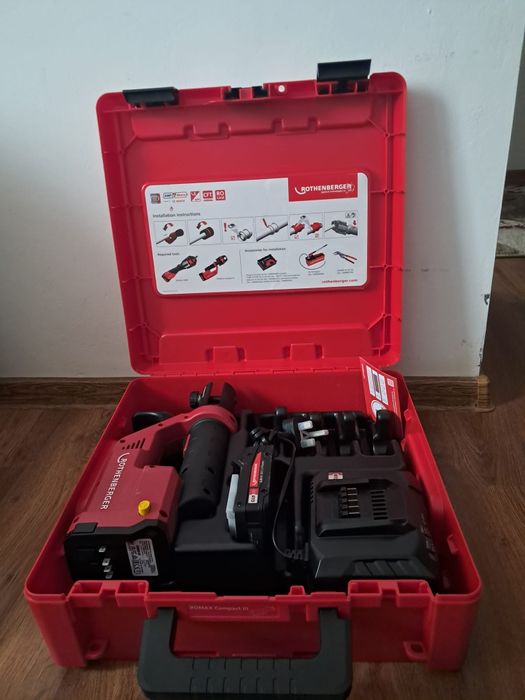 Mașină presare fitinguri nouă rothenberger romax.