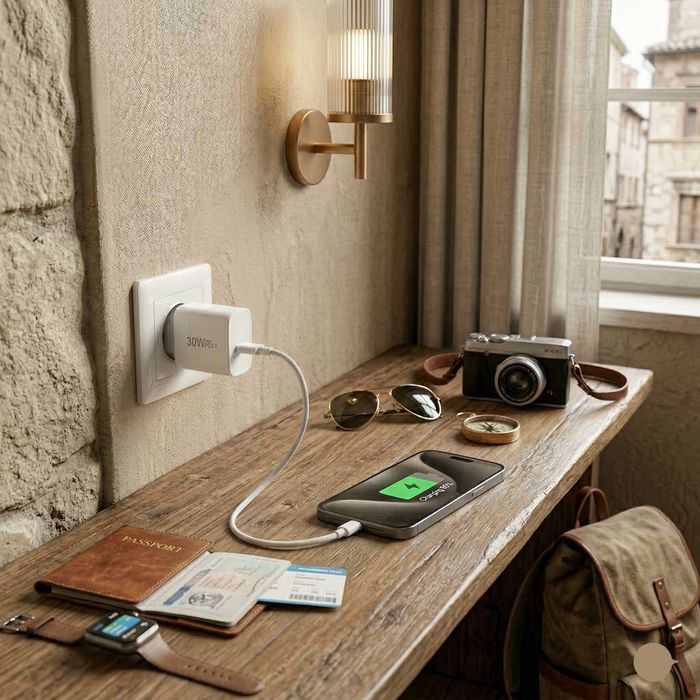 Încărcător rețea Wyred by Monga - Power 30C, USB-C, Fast Charge 30W, PD 3.0