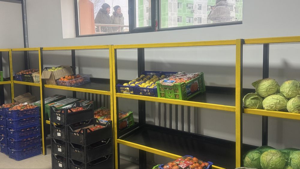 Новый стелаж фруктовый