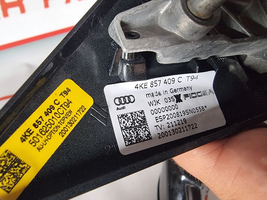 Oglinda camera stanga Audi E Tron E-Tron dupa 2018 cod 4KE857409C