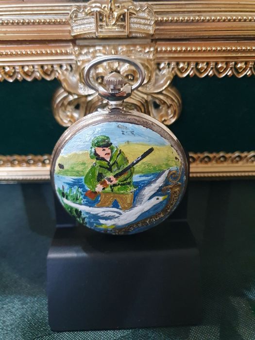 Колекционерски руски джобен часовник Молния