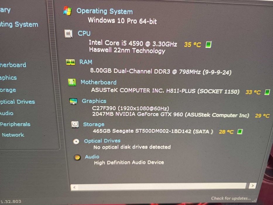 Placa video gaming, Asus Mini GTX 960 2gb ddr5/128 biti, sigil intact, racire activa, mufa 6 pini pcie