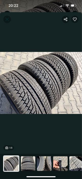 Anvelope Iarna Noi Hankook Winter I cept 205 45 17 Profil 8mm