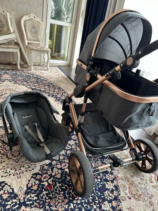 Коляска детская с автокреслом