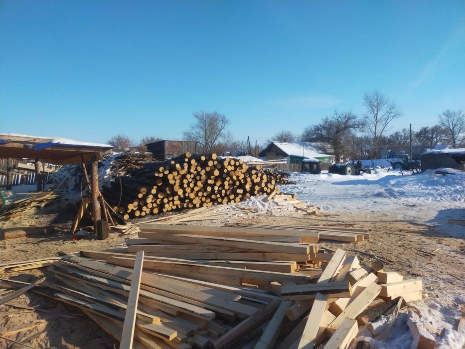 Продам пилораму с землей с домиком