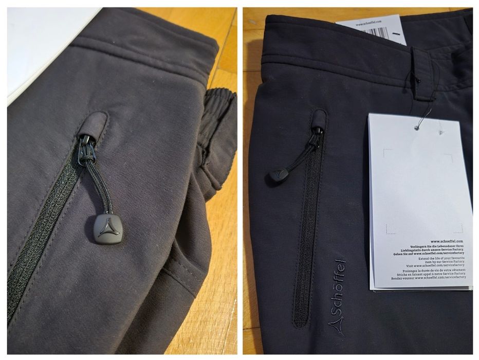 Pantaloni dama outdoor Schoffel Engadin,negru-M(38) NOI