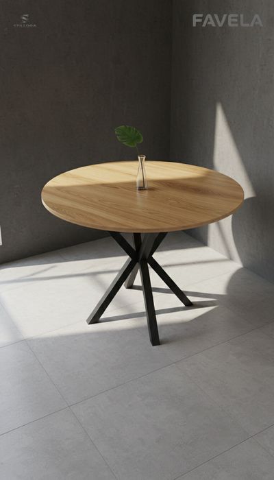 Круглый стол Лофт, Dumaloq Loft Stol