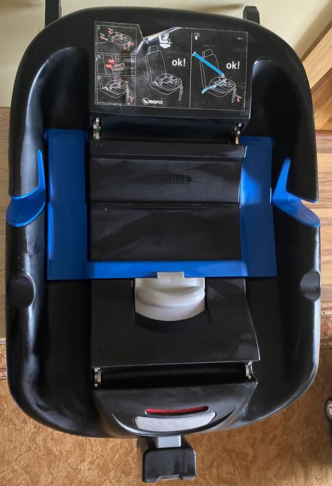 База за столче за кола Isofix BabyActive CARLO BISA1, Черна