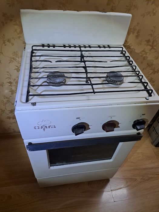 Газплита б/у  двухкоморочная