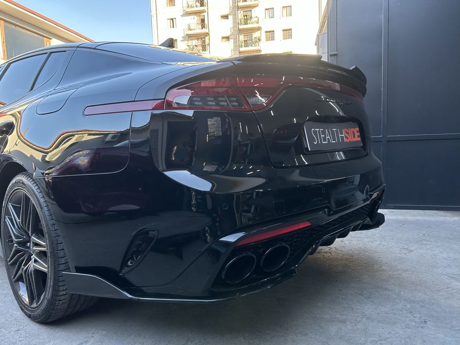 Kia Stinger Sport Tuning Spoller сплитеры Комплект