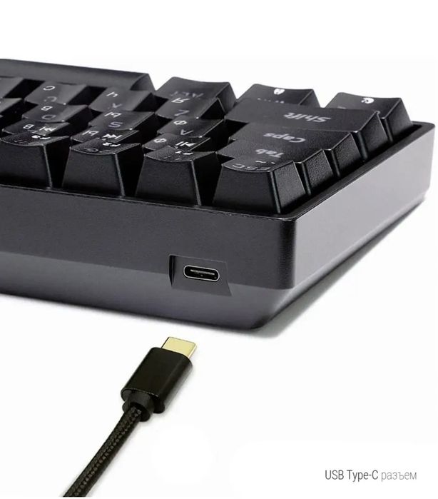 Игровая клавиатура GK61 USB Gateron

Blue