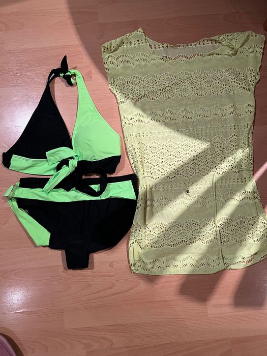 Чисто нов бански с рокля-Л размер