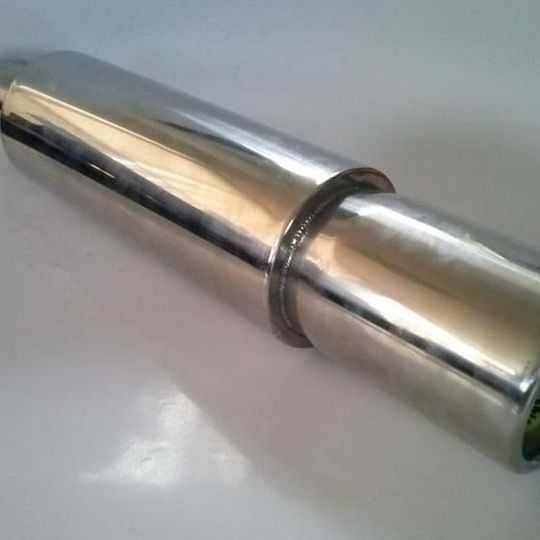 Toba sport inox cu SILLENCER sau fara SILLENCER sunet deosebit