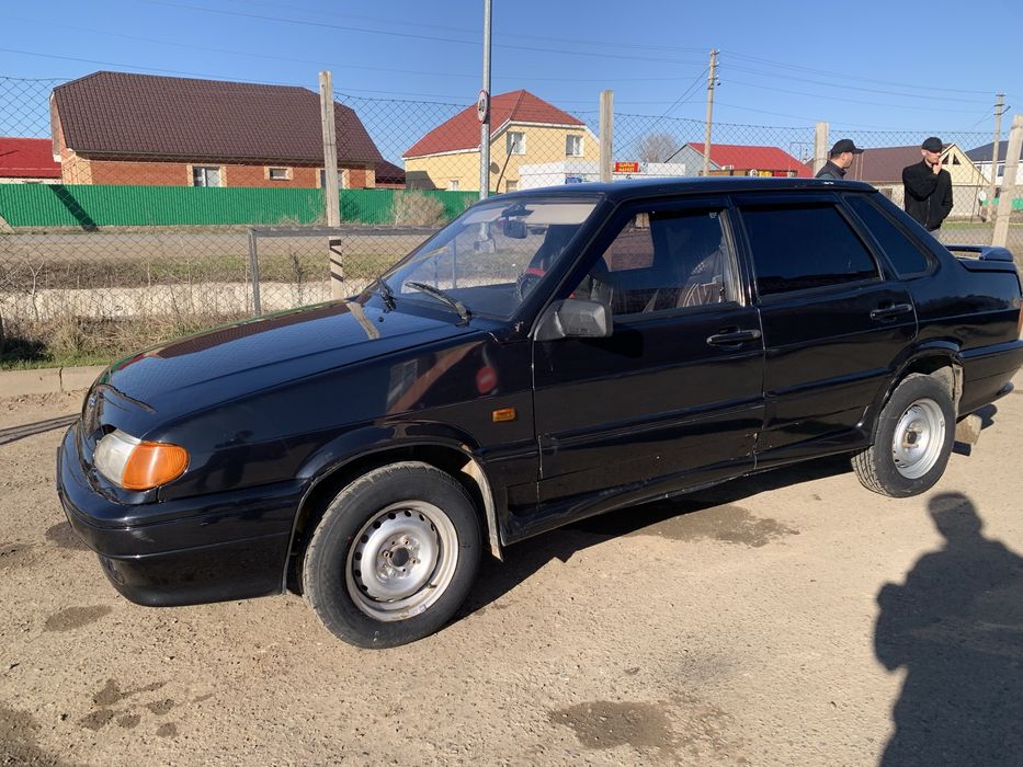 Ваз 2115 қара түсті 2007 ж.ш