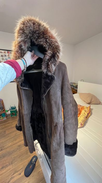 Кожено палто като ново