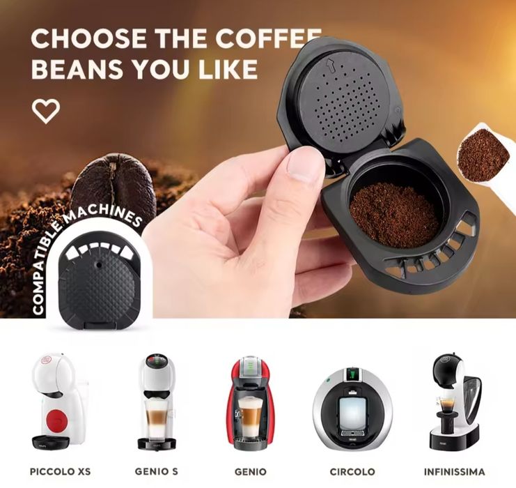 Адаптер за кафемашина Dolce Gusto+ многократна капсула за мляко