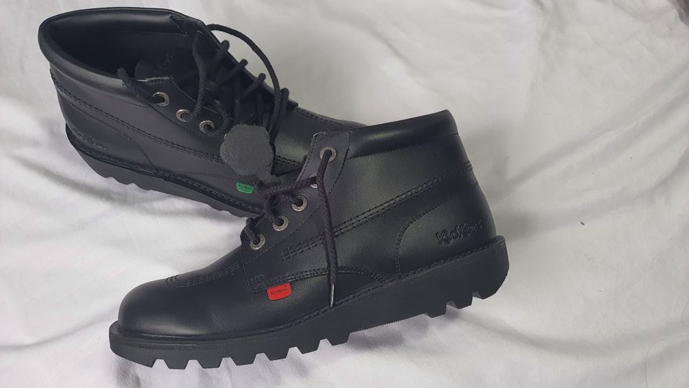 Ghete full piele Kick Hi Core de la Kickers marimea 44